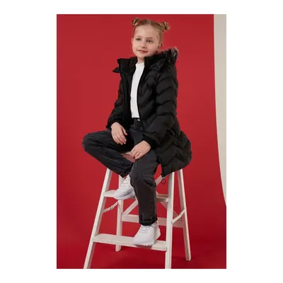 Lela Kız Çocuk Mont 5766041 Siyah