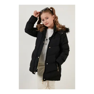 Lela Kız Çocuk Mont 6035018 Siyah
