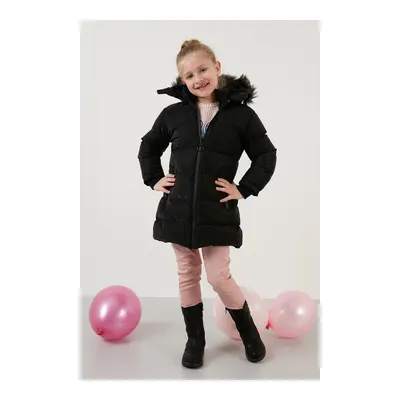 Lela Kız Çocuk Mont 5760002 Siyah