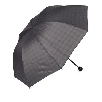 Marlux Siyah Ekose Unisex Yarasa Tip Kırılmaz Şemsiye M21MAR077R004