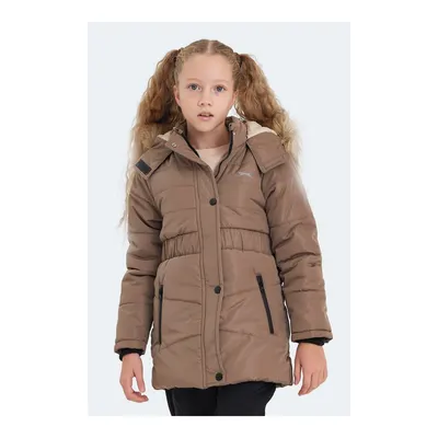Slazenger CANDY Kız Çocuk Mont & Kaban Bej