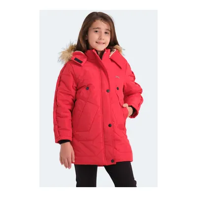 Slazenger CAMRON Kız Çocuk Mont & Kaban Kırmızı