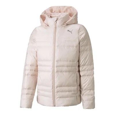 Puma Light Goose Kız Çocuk Pembe Kapüşonlu Mont