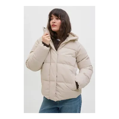 Jjxx Kadın Jxglobal Kapüşonlu Şişme Mont 12283784 Ekru
