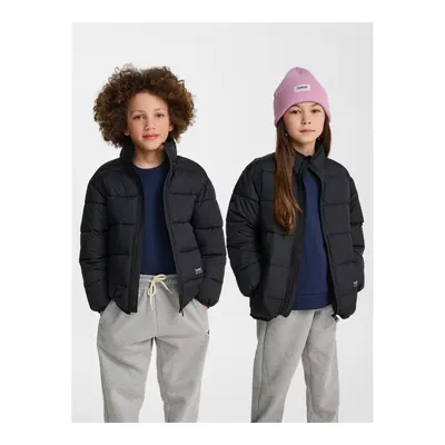 Hummel Unisex Çocuk Mont 229654-2001 Siyah