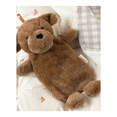 Cute Dogs Pelüş Sıcak Su Torbası 750 ml Kahverengi