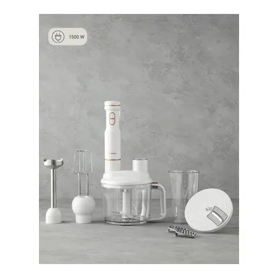 RMB 3001 4 Bıçaklı Multi Blender Seti 1800W Beyaz-Bakır