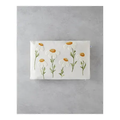 Daisy Love Dekoratif Kırlent 33x50 cm Natural