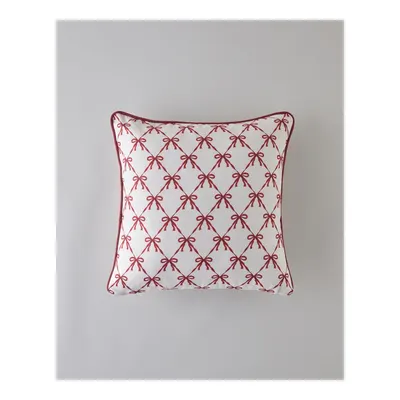 Hollya Kırlent Kılıfı 45x45 cm Kırmızı