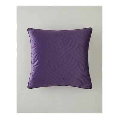 Spiral Kırlent 45x45 cm Mor