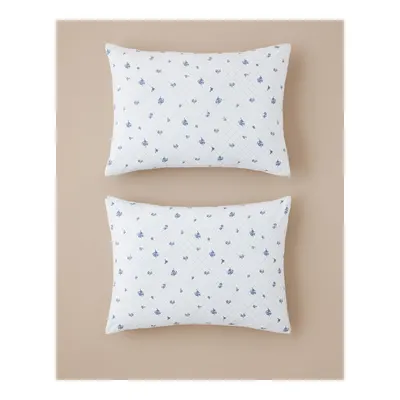 Heritage blue Kolay Ütülenir 2'li Yastık Kılıfı 50x70 cm Mavi