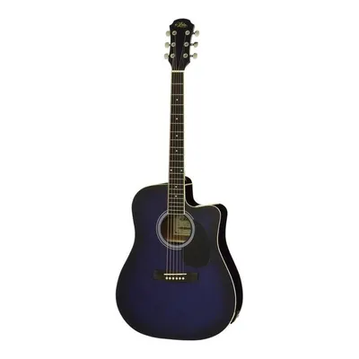 Aria AWN15CEBLS Cutaway Elektro Akustik Gitar