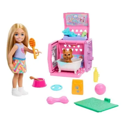 Barbie Chelsea Köpekçiğin Taşıma Çantası Oyun Seti