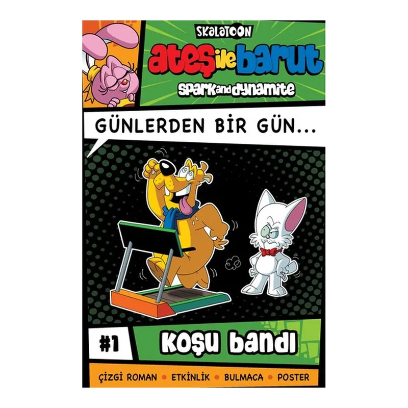 Ateş İle Barut - Günlerden Bir Gün Çizgi Roman Serisi 1 - Koşu Bandı, görsel 1