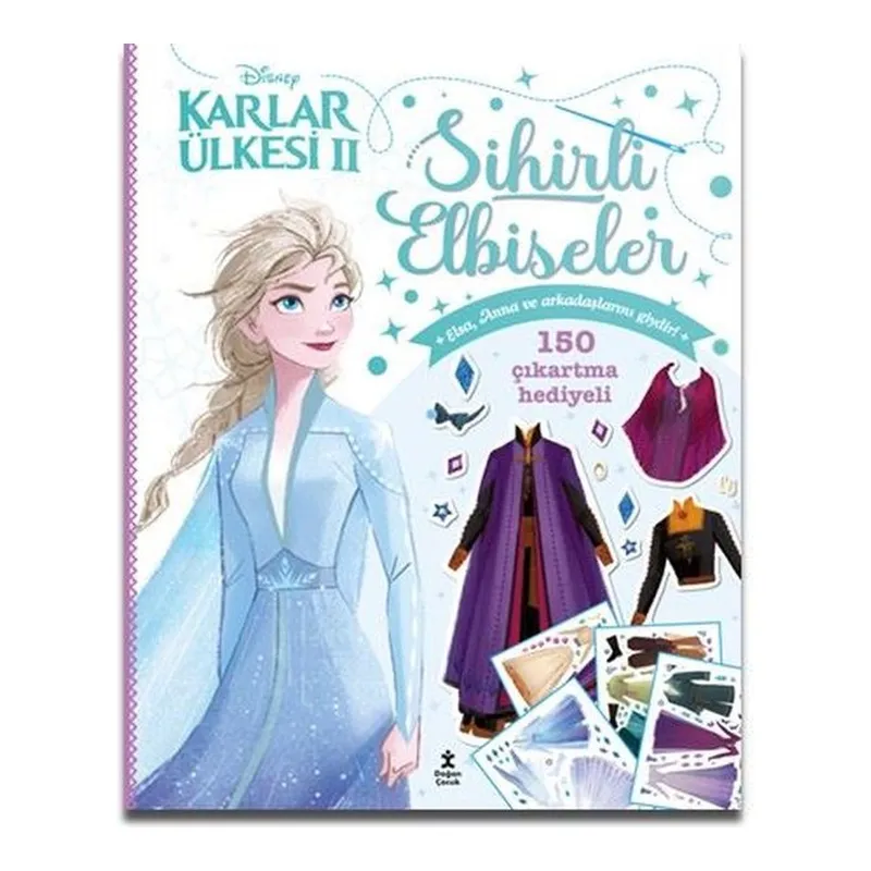 Disney Karlar Ülkesi 2 - Sihirli Elbiseler + 150 Çıkartma, görsel 1