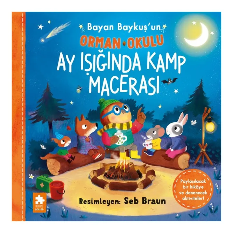 Bayan Baykuş'un Orman Okulu - Ay Işığında Kamp Macerası, görsel 1