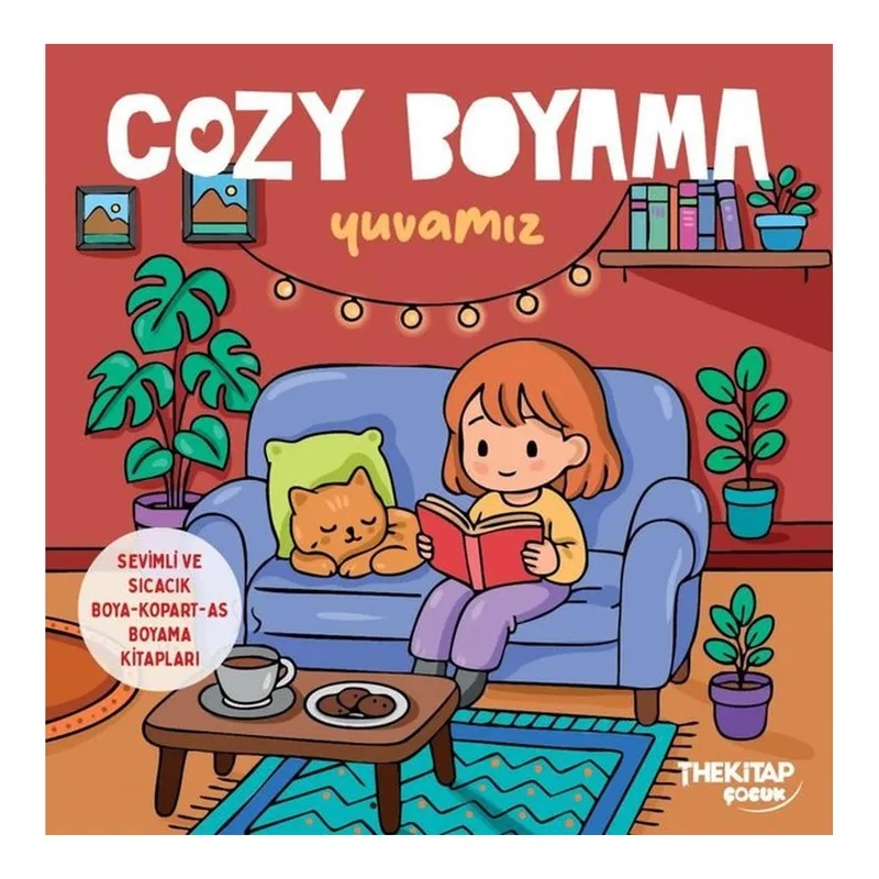 Cozy Boyama - Yuvamız (Boya - Kopart - As Boyama Kitapları), görsel 1