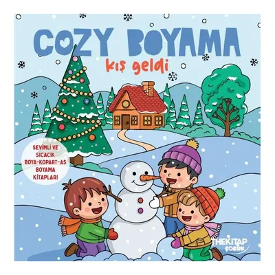 Cozy Boyama - Kış Geldi (Boya - Kopart - As Boyama Kitapları)