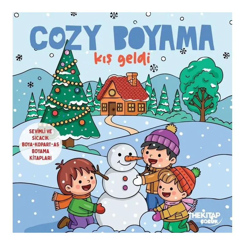 Cozy Boyama - Kış Geldi (Boya - Kopart - As Boyama Kitapları), görsel 1