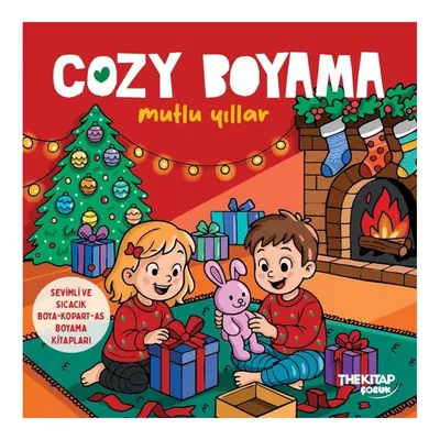 Cozy Boyama - Mutlu Yıllar (Boya - Kopart - As Boyama Kitapları)