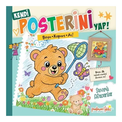 Kendi Posterini Yap! Sevimli Afacanlar - Boya Kopart As!