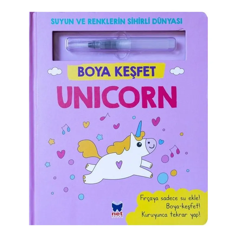 Unicorn - Boya Keşfet - Suyun ve Renklerin Sihirli Dünyası, görsel 1