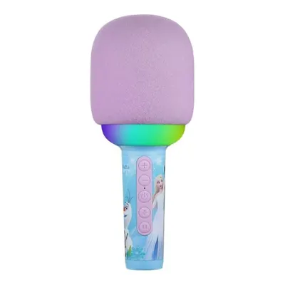 Volkano DY-9996 FR Frozen Led Işıklı Karaoke Mikrofon Mavi