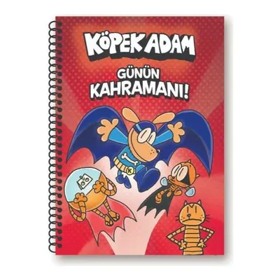 Akademi Çocuk Köpek Adam Kareli Defter-2 Günün Kahramanı