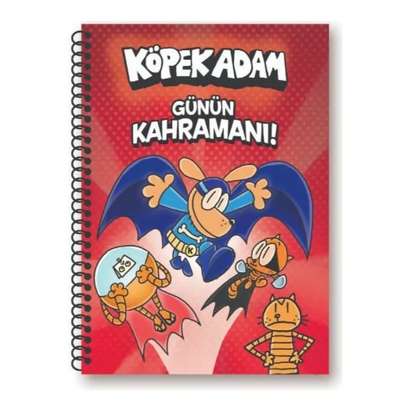 Akademi Çocuk Köpek Adam Kareli Defter-2 Günün Kahramanı, görsel 1