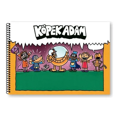 Akademi Çocuk Köpek Adam Resim Defteri-2