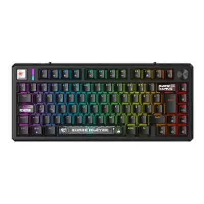 Havit Gamenote KB916L Pro-TUR RGB Manyetik Mekanik Oyuncu Klavyesi - Siyah