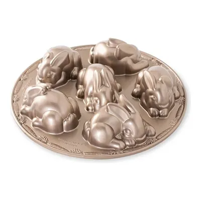 Nordicware Minik Tavşanlar Kek Kalıbı Platin