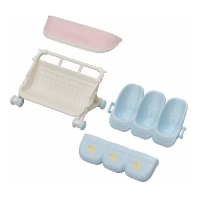 Sylvanian Families Üçüz Bebek Arabası 5533