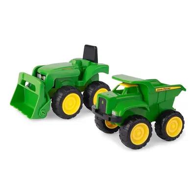 John Deere Kamyon ve Traktör 2li Kum Havuzu Seti