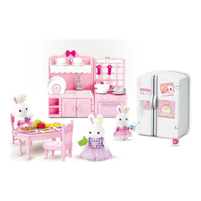 Bay Dreamy Mini Tavşan Büyük Mutfak Oyun Seti