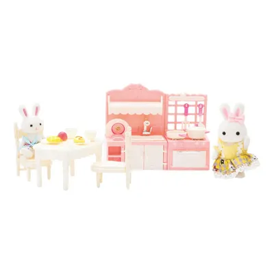 Bay Dreamy Mini Tavşan Çift Katlı Mutfak Seti