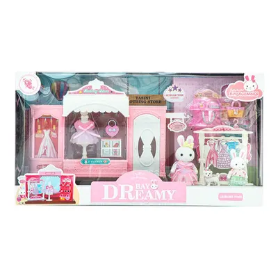Bay Dreamy Mini Tavşan Moda Dükkanı Oyun Seti