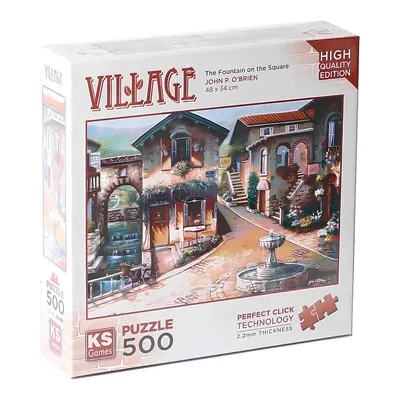 Ks Games The Fountain On The Square 500 Parça Puzzle