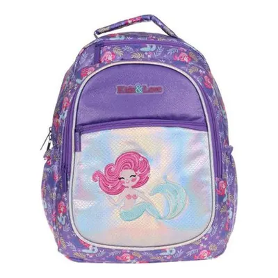 Kaukko KidsLove Aynalı Simli Mermaid Sırt Çantası