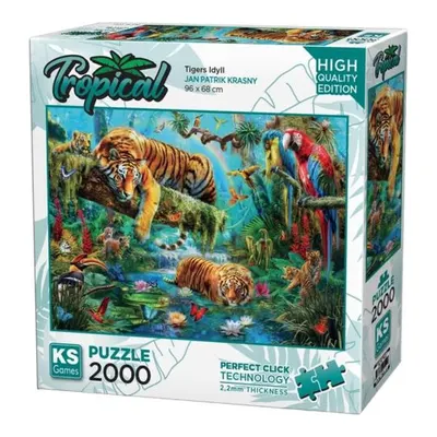 Ks Games Tigers İdyll 2000 Parça Puzzle