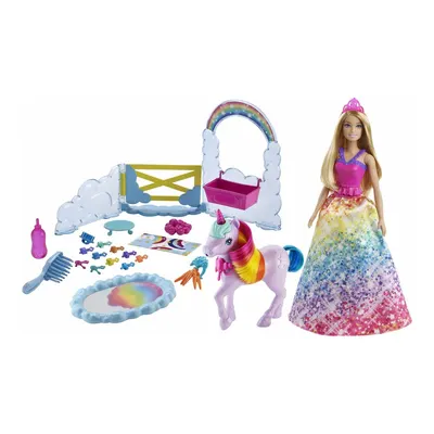 Barbie Dreamtopia Bebek ve Tek Boynuzlu At GTG01