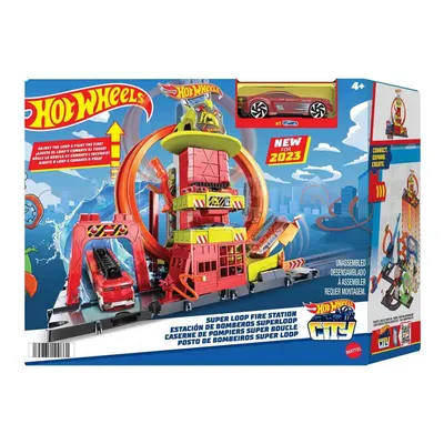 Hot Wheels Çember Pistli İtfaiye İstasyonu HKX41