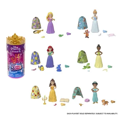 Disney Prenses Color Reveal Renk Değiştiren Ana Karakter Bebekler HMB69