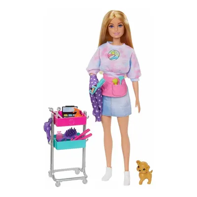 Barbie Malibu Stilist Bebek Oyun Seti HNK95