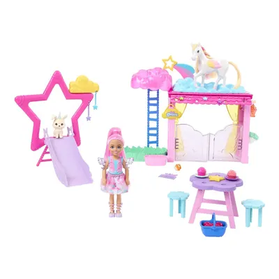 Barbie A Touch Of Magic Chelsea Ve Pegasus Oyun Seti HNT67