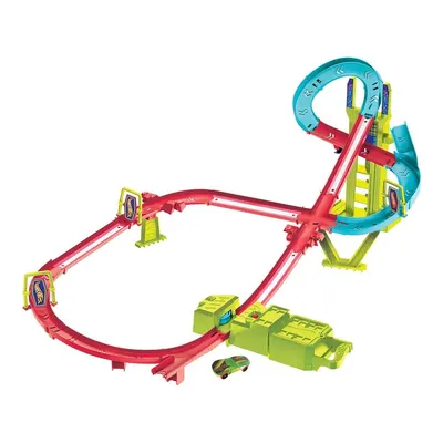 Hot Wheels Neon Yarışlar Çoklu Yarış Heyecanı Pist Seti HPC07