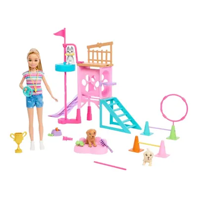 Barbie Stacienin Köpekçik Oyun Parkı HRM10