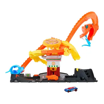 Hot Wheels Pizza Dükkanında Kobra Macerası Oyun Seti HTN81