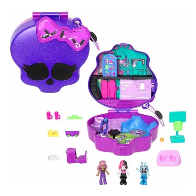 Polly Pocket Monster High Temalı Kompakt Oyun Seti HVV58