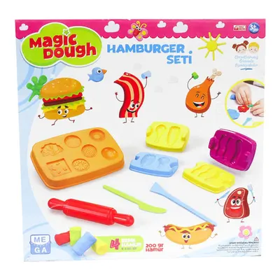 Mega Magic Dough Hamburger Hamur Seti
